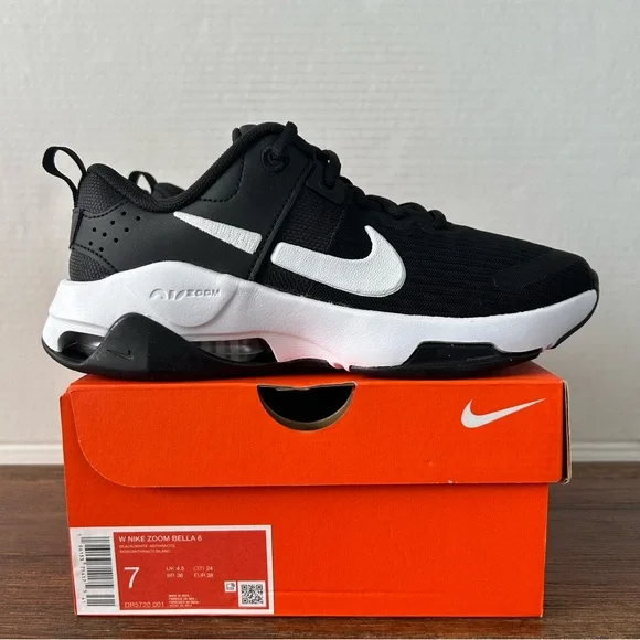 Nike Shoes Nike Zoom Bella Black White Trainers Women Size
